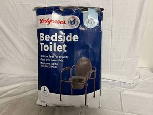 Walgreen Bedside Toilet - Black