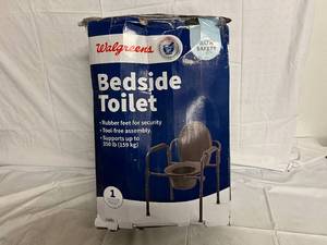 Walgreen Bedside Toilet - Black