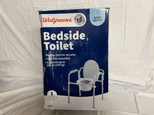 Walgreen Bedside Toilet - White