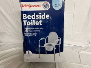 Walgreen Bedsied Toilet - White