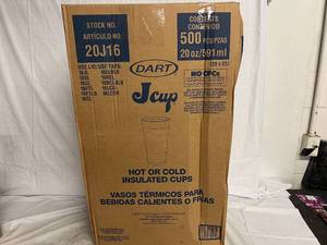 500 x 20oz Insulated J Cups