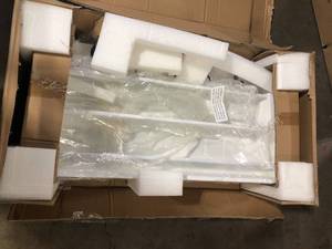 Home Decorators Collection Retractable Accordion Drying Rack Customer Returns See Pictures