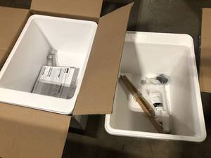 Lot of 2 Tehila Utility Sink Customer Returns See Pictures