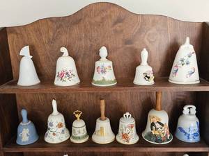 lot 115 image: Collection of Bone China Kaiser Bells