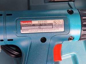 lot 123 image: Makita Power Drill Model 6222D