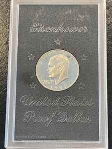 lot 23 image: 1972-S Eisenhower Silver Dollar Proof