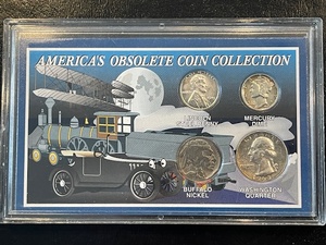 lot 35 image: Americas Obsolete Coin Collection
