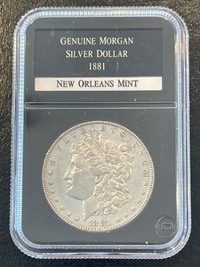lot 46 image: 1881-O Morgan Dollar