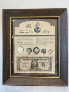 lot 67 image: Framed The Silver Story Collectible