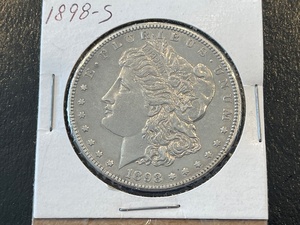 lot 71 image: 1898-S Morgan Dollar