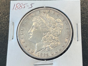 lot 77 image: 1885-S Morgan Dollar