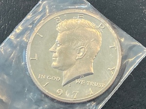 lot 86 image: 1971-S Kennedy Half Dollar Proof