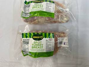 A. 2x Split Turkey Breasts average Weight 2.5lbs