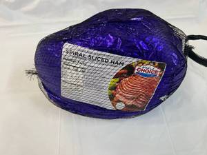 F. Spiral Sliced HamFully Cooked Avg. Wt. 10lbs