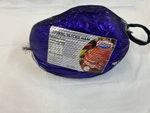 F. Spiral Sliced HamFully Cooked Avg. Wt. 10lbs