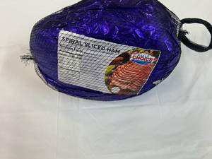 F. Spiral Sliced HamFully Cooked Avg. Wt. 10lbs