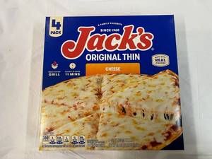 L. 4Pack Jacks Orginal Thin Cheese Pizza