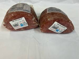 F. 2.40lbs & 2.34lbs Smithfield Honey Cured Sliced Ham