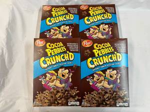 4x 11.5oz Cocoa Pebbles Crunch Cereal
