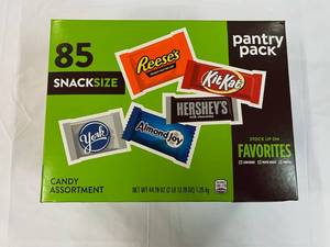 85ct Hersey Variety Snack Size Pantry Pack