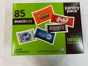 85ct Hersey Variety Snack Size Pantry Pack