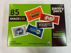 85ct Hersey Variety Snack Size Pantry Pack