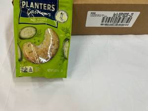 12x 5oz bags Planter Dill Pickle Cashews