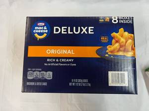 8x 14oz box Kraft Deluxe Mac & Cheese