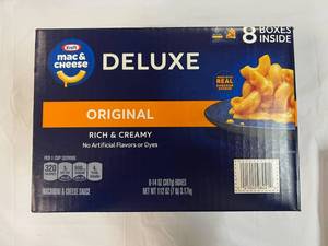 8x 14oz box Kraft Deluxe Mac & Cheese