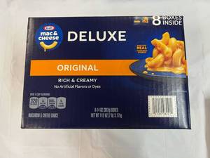 8x 14oz box Kraft Deluxe Mac & Cheese