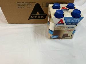 3x 4pack 11oz Atkins Protein Shake Milk Chocolate Delight