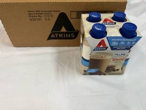 3x 4pack 11oz Atkins Protein Shake Milk Chocolate Delight