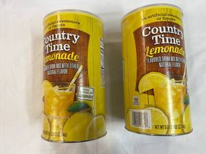 2x 5.25lb Country Time Lemonade