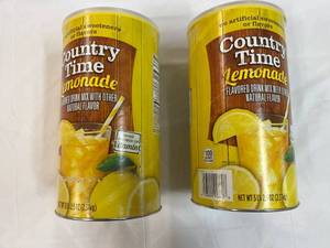 2x 5.25lb Country Time Lemonade