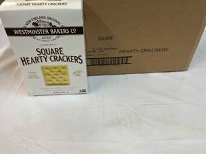 12x 6oz Boxes Square Hearty Crackers