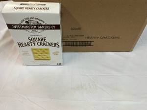 12x 6oz Boxes Square Hearty Crackers