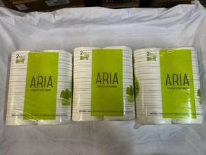 6x Aria Rolls 2ply  Paper Towels