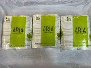 6x Aria Rolls 2ply  Paper Towels