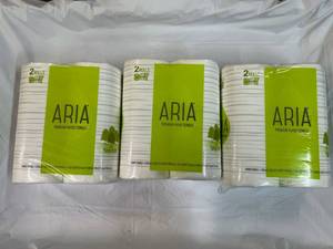 6x Aria Rolls 2ply  Paper Towels