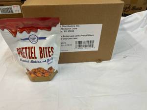 10x 7oz Bags Peanut Butter & Jelly Pretzel Bites