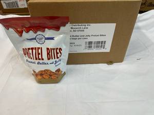 10x 7oz Bags Peanut Butter & Jelly Pretzel Bites
