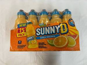 15x 11.3oz Bottles SunnyD-Sports Cap