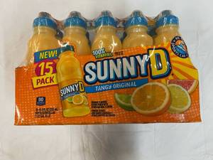 15x 11.3oz Bottles SunnyD-Sports Cap