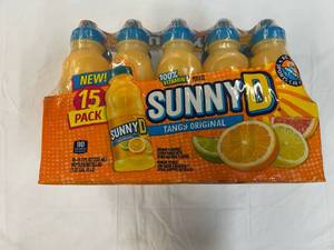 15x 11.3oz Bottles SunnyD-Sports Cap