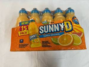 15x 11.3oz Bottles SunnyD-Sports Cap