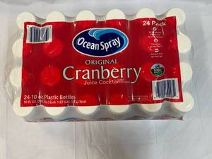 24x 10oz Bottles Cranberry Juice