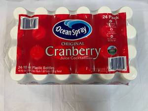 24x 10oz Bottles Cranberry Juice