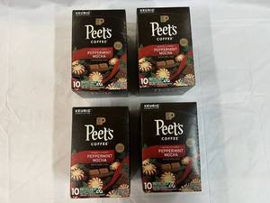 4x 10ct Kcup Peets Holiday Blend Coffee