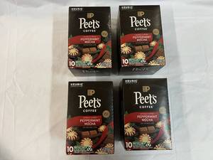 4x 10ct Kcup Peets Holiday Blend Coffee