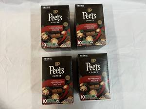 4x 10ct Kcup Peets Holiday Blend Coffee